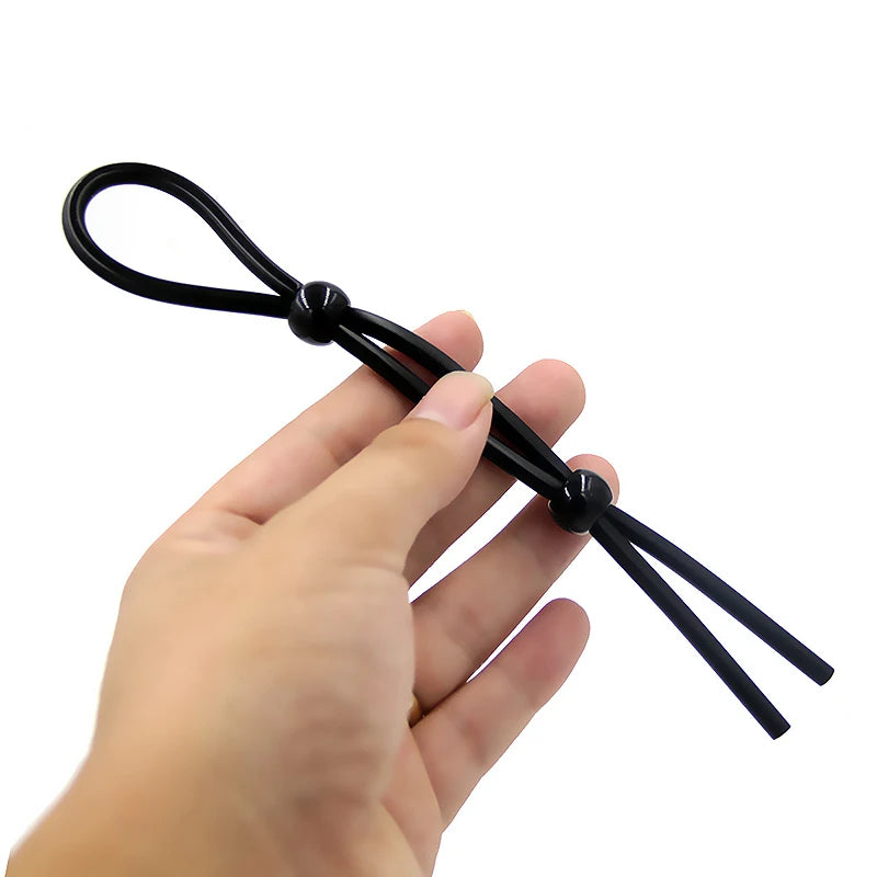 Anel de Corda Peniana Ajustável