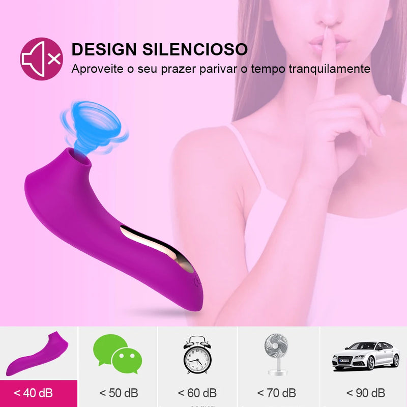 Vibrador Sucção