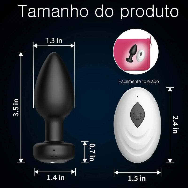 Plug Anal Vibrador