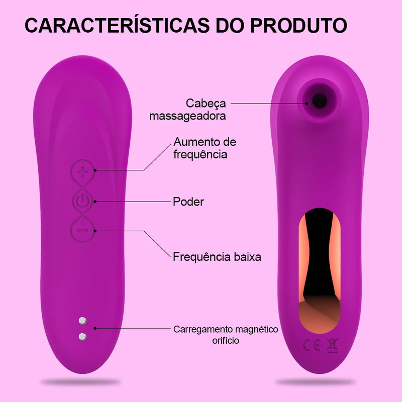 Vibrador Sucção