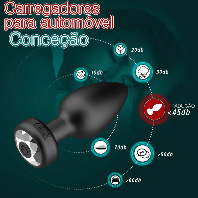 Plug Anal Vibrador