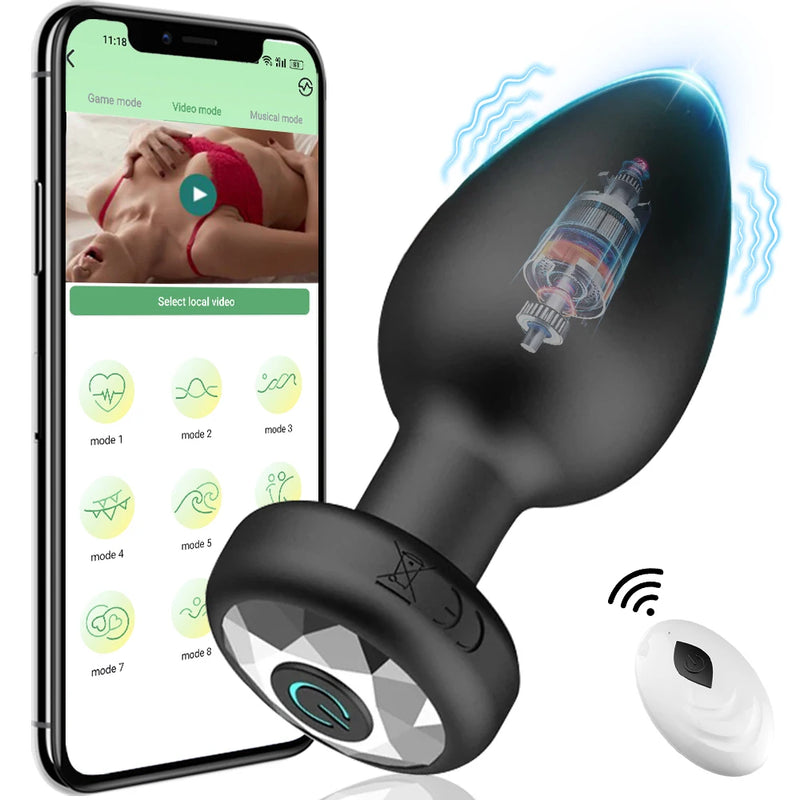 Plug Anal Vibrador