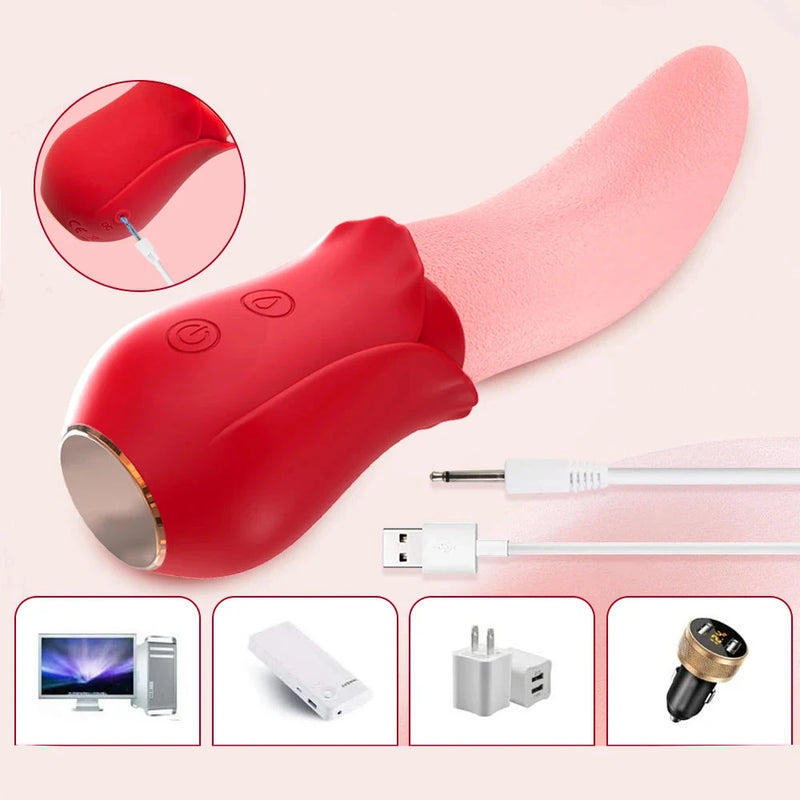 Vibrador Língua